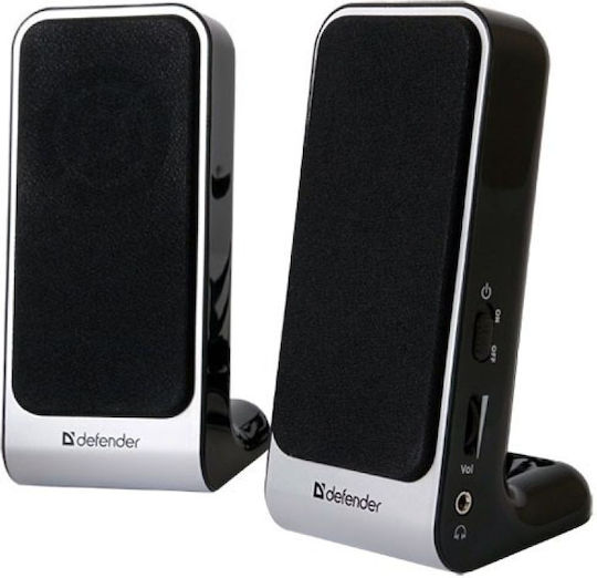 Defender SPK-225 Компютърни тонколони 2.0 с мощност 4W в Черен цвят
