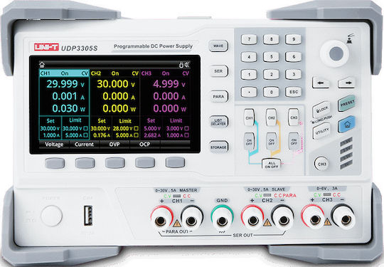 Uni-T UDP3305S-E Labor-Stromversorgung mit 1 Kanal und maximaler Leistung 328W