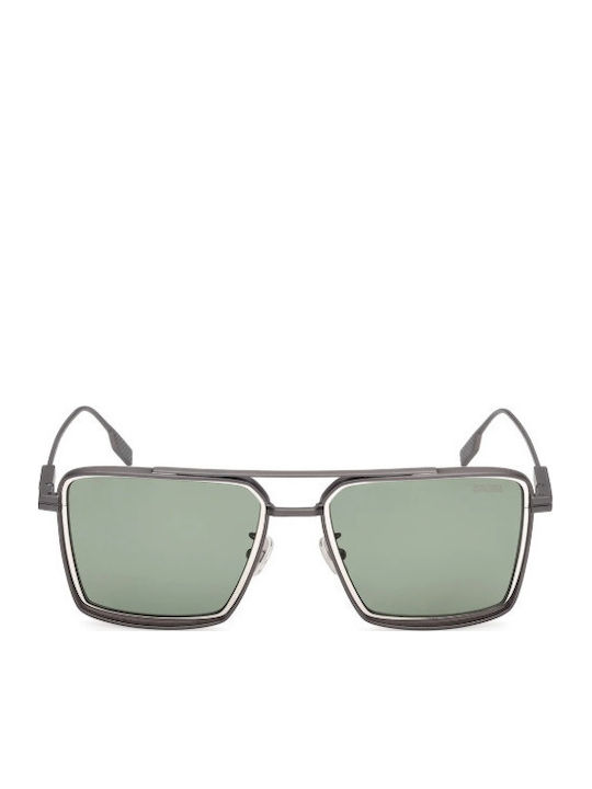 Zegna Ανδρικά Γυαλιά Ηλίου με Γκρι Σκελετό EZ 0257 09R