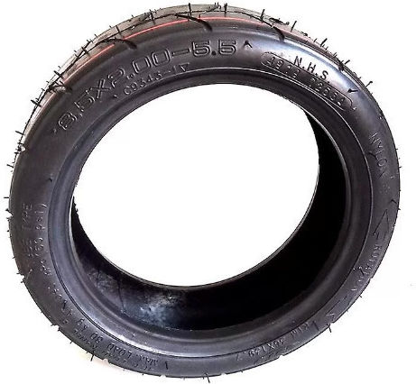 Cst Anvelopă De Cauciuc 8.5x2.00-5.5 Pentru Scutere Electrice Xiaomi Neagră