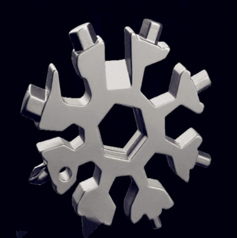 Multitool 18-in-1 Snowflake Wrench
