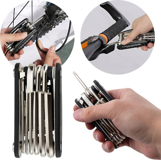 Bicycle Tool Set Allen Key 16 In 1