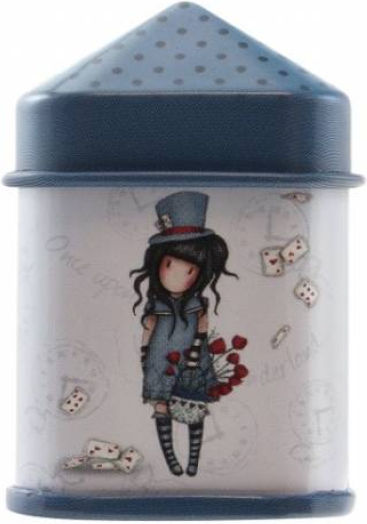 Santoro Stickers The Hatter Trinket Tin with Roll for Children 3+ Years