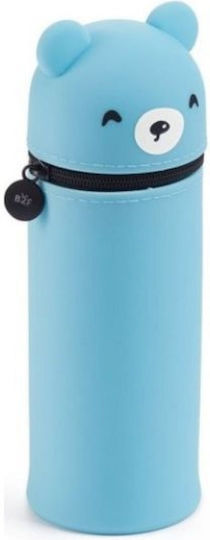 Silicone Pencil Case 16.7x6.5/21x6.5cm Bear Mr19382 Miquelrius