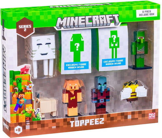 Minecraft Παιχνίδι Μινιατούρα (Διάφορα Σχέδια)