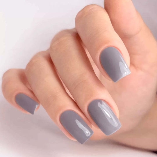 JOIA Vegan Gel Nagellack Grau Mist