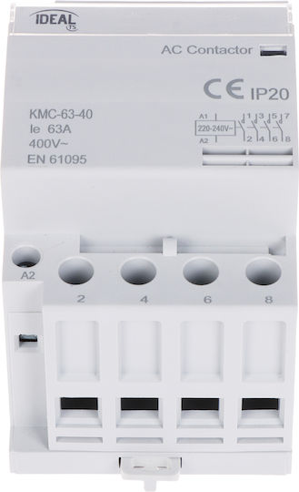 Ideal Elektrische Schaltpaneel-Druckknopfschalter 400V 63A
