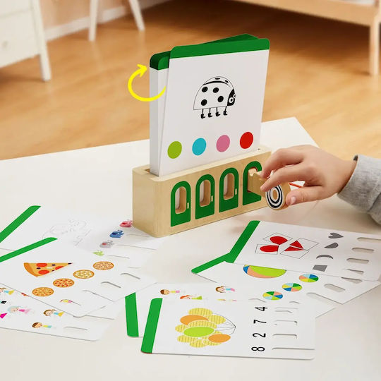 Ξύλινο Εκπαιδευτικό Παιχνίδι Logical Key Game Expert Montessori Play Top Bright +3 Ετών