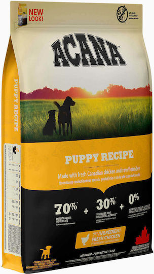 Acana Recipe 2kg Dry Food Grain-Free for Puppies with Chicken