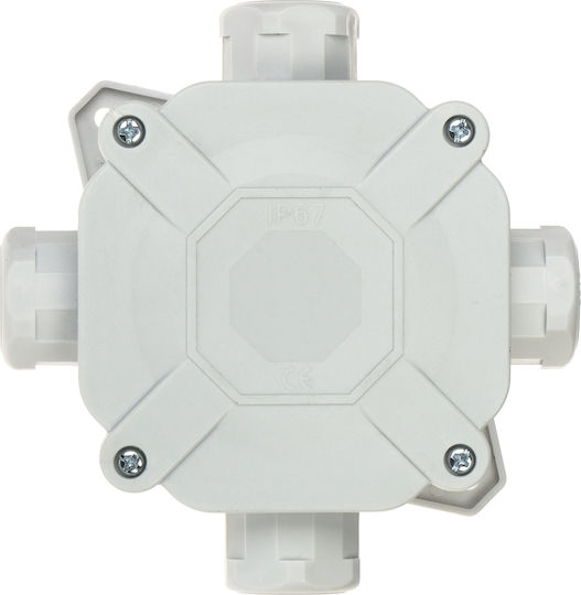 Elektro Plast Junction Box Outdoor Placement Branching Waterproof IP67 in Grey Colour