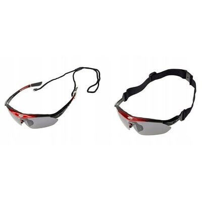 Rockbros Cycling Glasses with Black Frame and Polarized / Transparent Lenses
