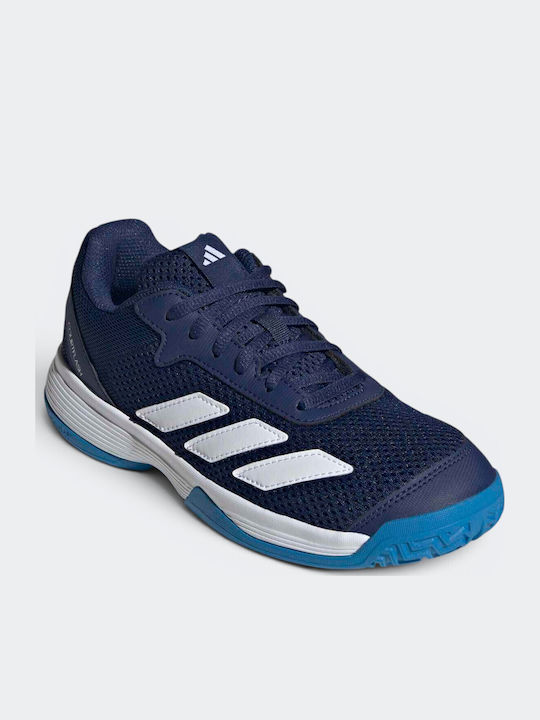 Courtflash Kids Sports Tennis Shoes with Laces Blue
