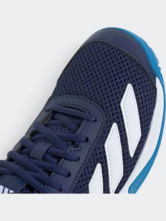 Courtflash Kids Sports Tennis Shoes with Laces Blue