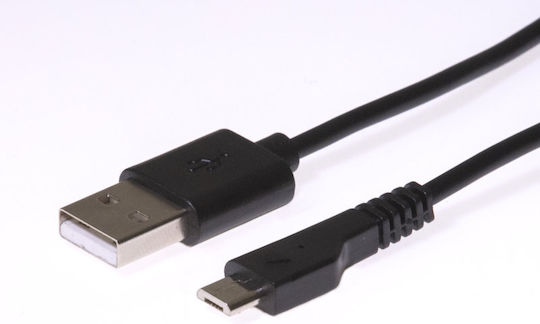 Osio OTU-395 Black Regular USB 2.0 spre micro USB Cablu Negru 1.2m (OTU-395B) 1buc