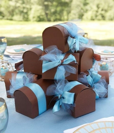 PartyDeco Сатенена Кордела Оранжева
