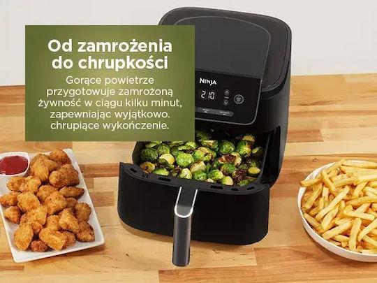 Ninja Foodi Friteuză cu aer cu Wi-Fi 4.7lt Negru