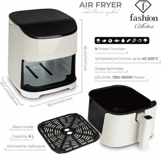 Berlinger Haus Air Fryer 6l White