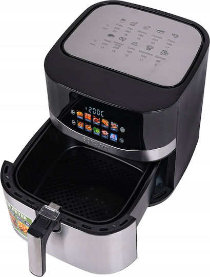 Sokany Heißluftfritteuse 10lt Schwarz SK-10095