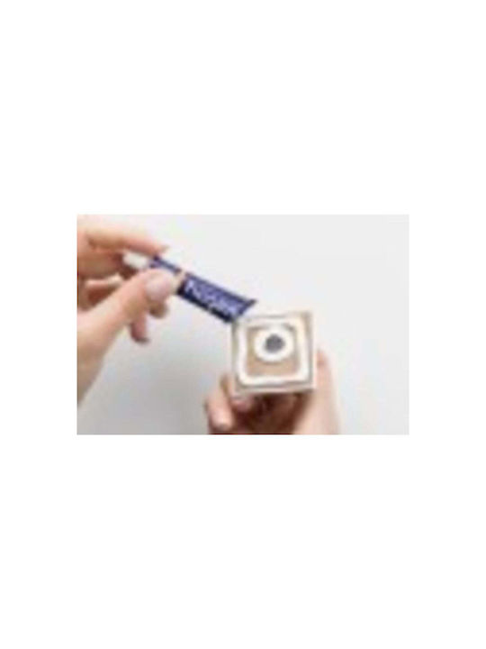 SteweHome Single Bathroom Ring with Screws Inox Grey