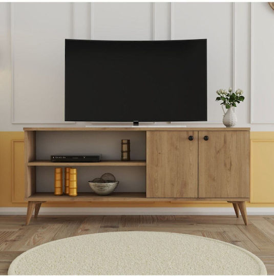 Brown TV Stand M138xD30xH60cm