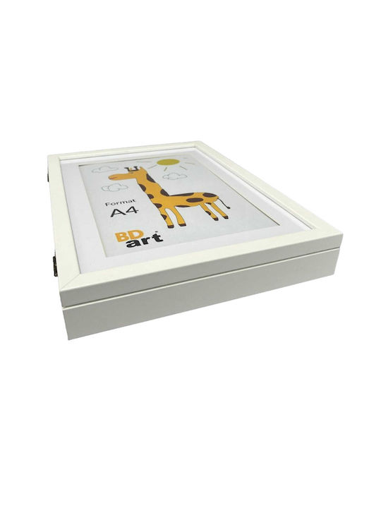 BD art Wandmontage Hölzernes Fotorahmen (Verschiedene Farben)