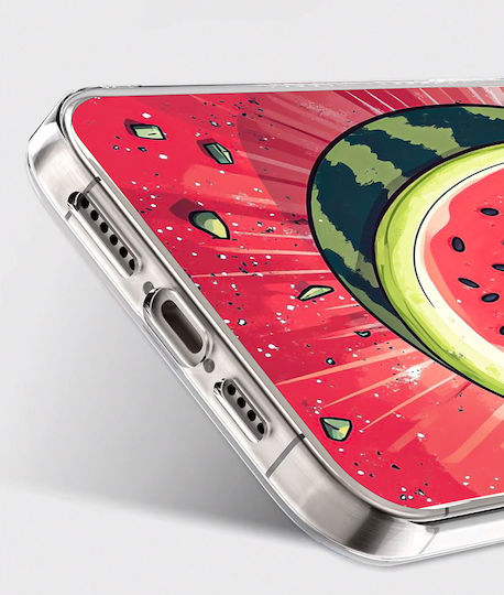 Samsung Galaxy A36 A56 Foto Handyhülle Rückseite Wassermelone Glas 9h