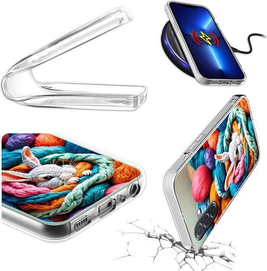Case Samsung Galaxy A36 A56 Fonneo Photo Case Back Rabbit Glass 9h