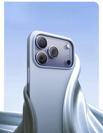 Husă De Protecție Back Cover Pentru Iphone 17 Pro Compatibil Cu Magsafe Silicon Albastru
