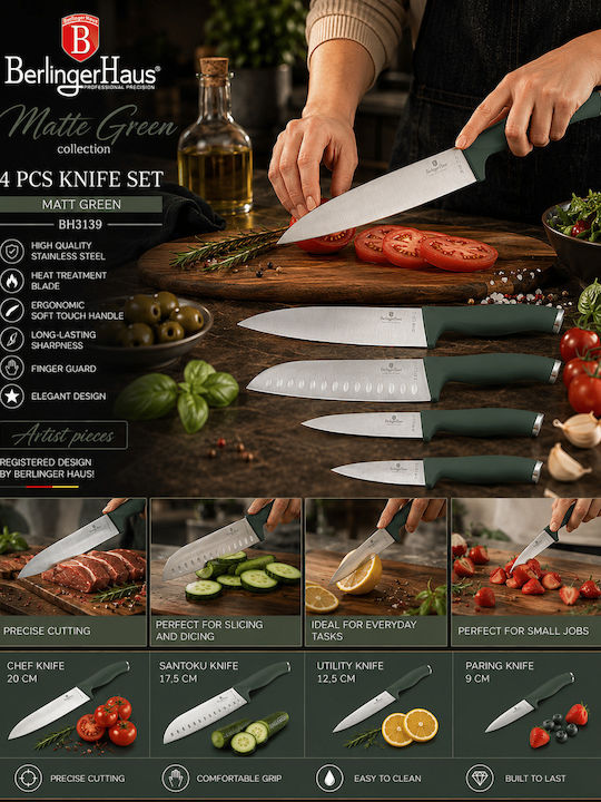 Berlinger Haus Stainless Steel Knife Set