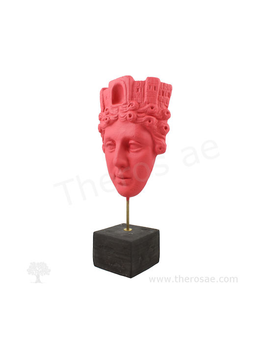 Theaterschmuck Keramik 26,4cm Fuchsien