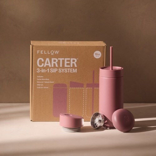 Fellow Ποτήρι Θερμός 473ml Powder Pink