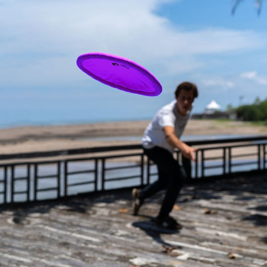 Ticket To The Moon Frisbee Purple