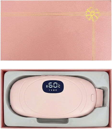 Kimriber Massage Belt for Waist with Vibration and Heating Function Pink