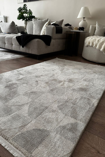 SteweHome Χαλί Ορθογώνιο Γκρι 100x300cm