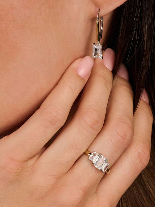 Ti Sento Silver Earrings