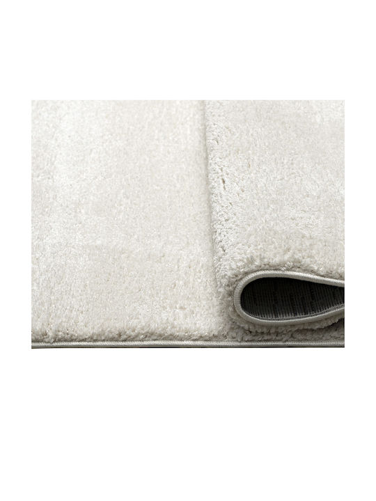 Beauty Home 9618 Rectangular White Living Room Rug 133x190cm 9618-133X190