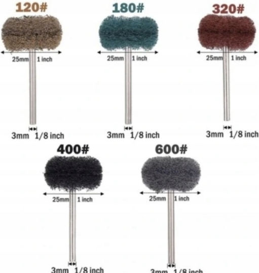 20 Mm Polishing Brushes Mini Grinder 50 Pcs Falon-tech Ft5020