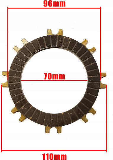 Clutch Discs Clutch Plates Quad Atv Automatic 110 125 Bashan Shineray Loncin Kxd