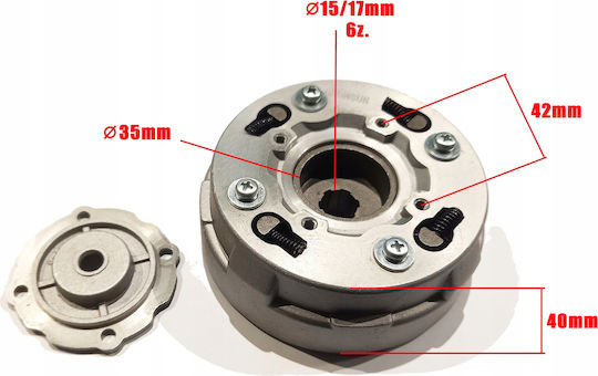 Kupplungsdruckplatte Automatik 139fmb 70 110 Cross Quad Atv Kxd Loncin Bashan