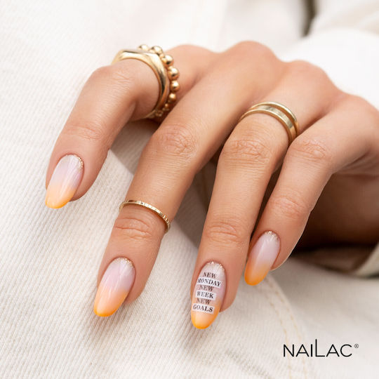 NaiLac Ημιμόνιμο Βερνίκι Νυχιών #480 με Glitter 7ml