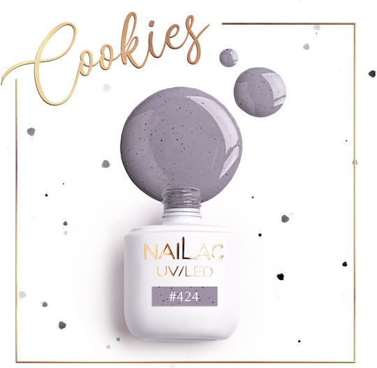 NaiLac Ojă Pentru Unghii Cu Gel #424 7ml