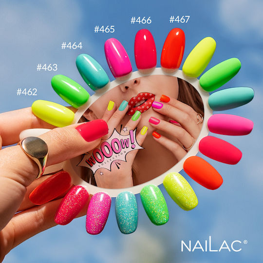 NaiLac Ημιμόνιμο Βερνίκι Νυχιών #464 7ml