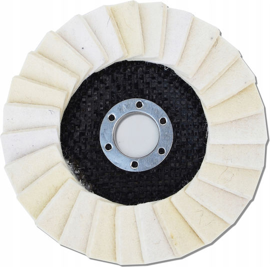 Falon Tech 125mm Felt Polishing Pad Lamellar