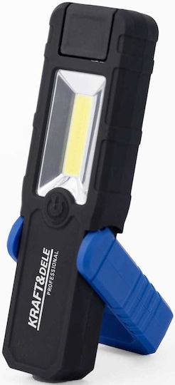 Kraft & Dele Battery LED Workshop Flashlight With Brightness Up To 250 Lumen
