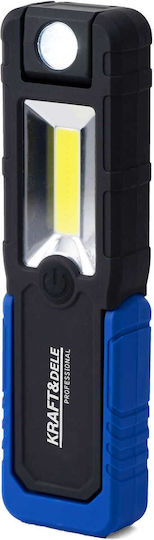 Kraft & Dele Battery LED Workshop Flashlight With Brightness Up To 250 Lumen