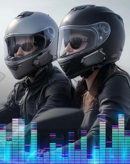 Whale Mesh Intercom Pro Einzelne Gegensprechanlage Für Motorradhelm Mit Bluetooth