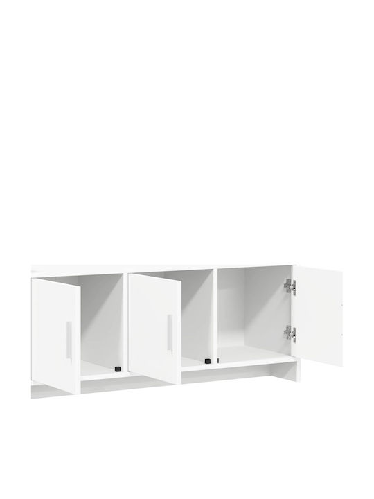 TV Stand White M102xD33xH47cm