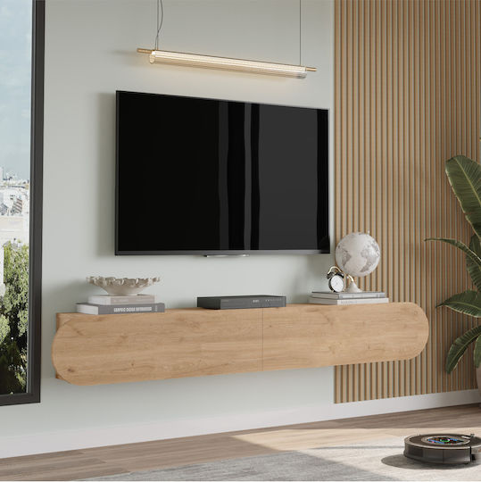 Έπιπλο TV Επιτοίχιο Ατλαντικού Πεύκου 180x31x30εκ. Έπιπλο TV Επιτοίχιο Ατλαντικού Πεύκου 180x31x30εκ.