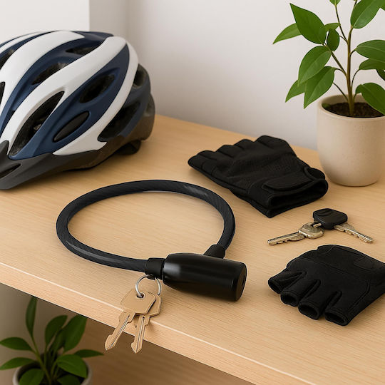 Bicycle Lock Security Cable Bike Lock Key