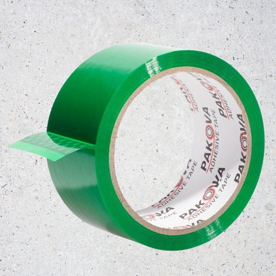 Filme De Ambalare Pakova Packing Tape În Culoare Verde Număr 3 Bucăți